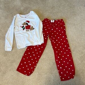 Carter’s girls Christmas Jammies